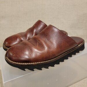 Cole Haan Brown Leather Split Toe Mules (Men's Size 9)